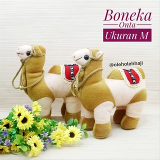 Boneka Onta Unta Ukuran M Dan L Mainan Edukasi Lucu Unik Murah Souvenir Oleh Oleh Haji Dan Umroh Shopee Indonesia