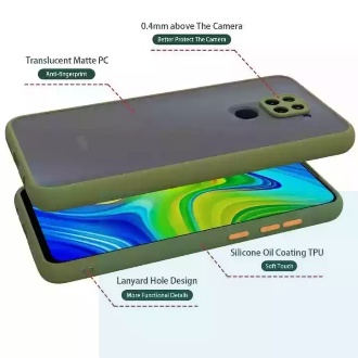 Casing Samsung S9 Plus Dove Matte Transparan Slim Fuze Macaron My Choice Case