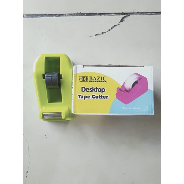 

Terlaris Tape Dispenser Isolasi Kecil Td1113 Merk Baziz  Pemotong Isolasi Hot Sale