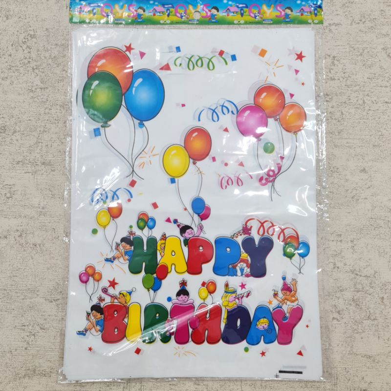 

Kantong Happy Birthday / Plastik Bingkisan / Kantong Bingkisan Ulang Tahun