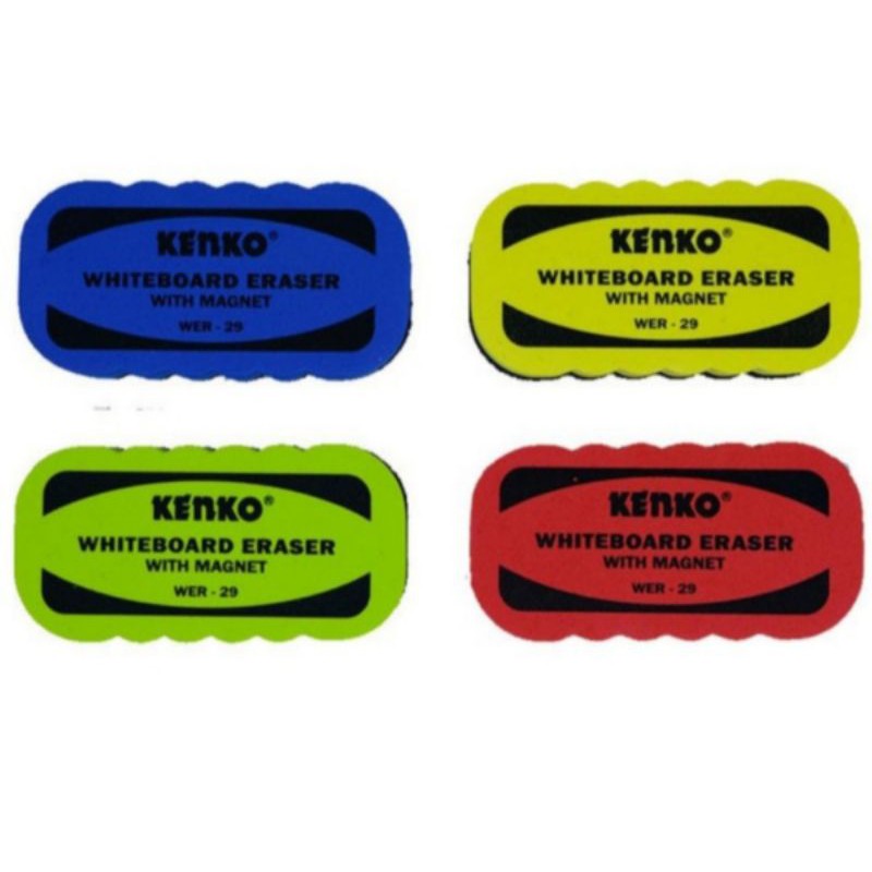 

KENKO WHITEBOARD ERASER / PENGHAPUS PAPAN TULIS WER-29 OVAL