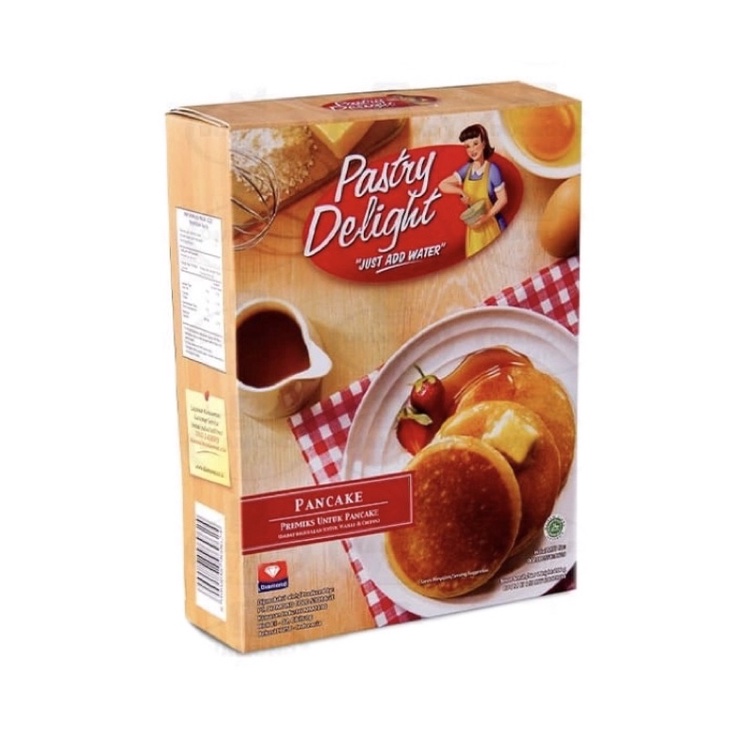 

Pastry Delight Pancake 200gr / Pastry / Delight / Pancake / Mix / Tepung / premiks / diamond