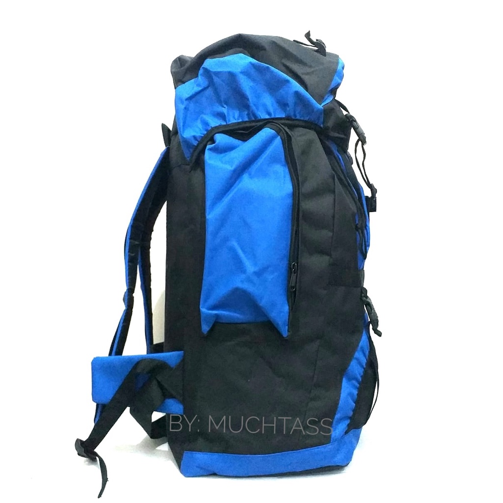 MUCHTASS - TAS GUNUNG (60L) TAS CARRIER TAS RANSEL PUNGGUNG KERIL TAS KEMPING