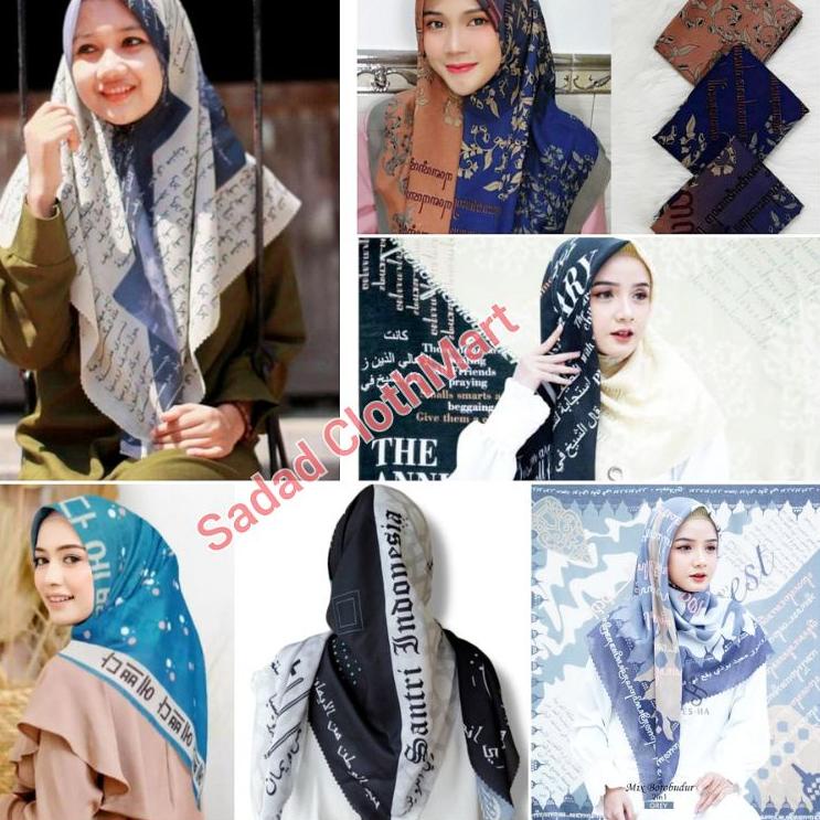 Hadir Hari Ini Jilbab Koran ARAB/KOREA/JAWA/SANTRI INDONESIA/kerudungDeenay Denay/Hijab Man Ana/JAVA