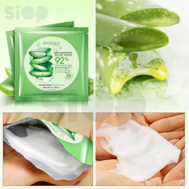 TOKO BOOMING - Masker Bioaqua Aloevera Moisturizing