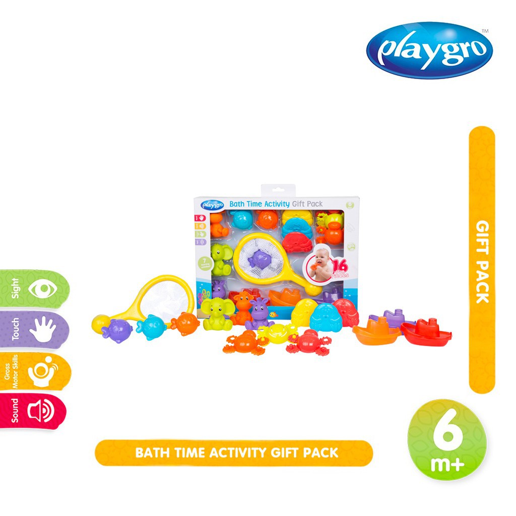 Playgro Bath Time Activity Gift Pack / mainan mandi/ mainan anak