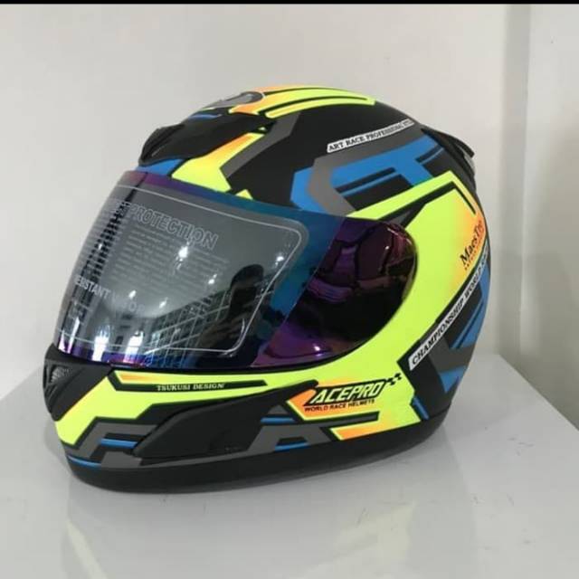 Helm Full Face JPN Acepro Helm Fullface Murah Berkualitas
