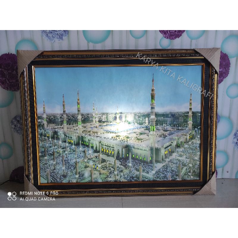 mekah lampu madinah lampu nyala.