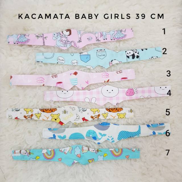 Kacamata Jemur Bayi/Penutup Mata Bayi/ Eye mask Baby