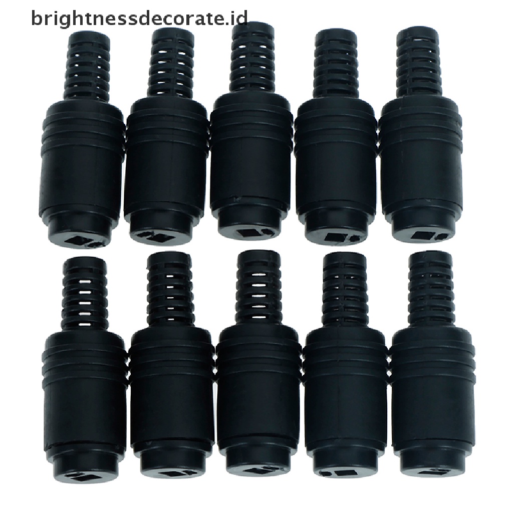 [birth] 10pcs 2 pin din female plug hifi loudspeaker connectors for speaker [ID]