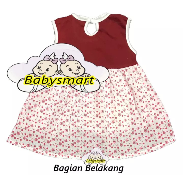 Babysmart - PLANET KIDS Dress PITA BEAR Baju bayi perempuan usia 0-12 bulan/Pakaian anak cewek