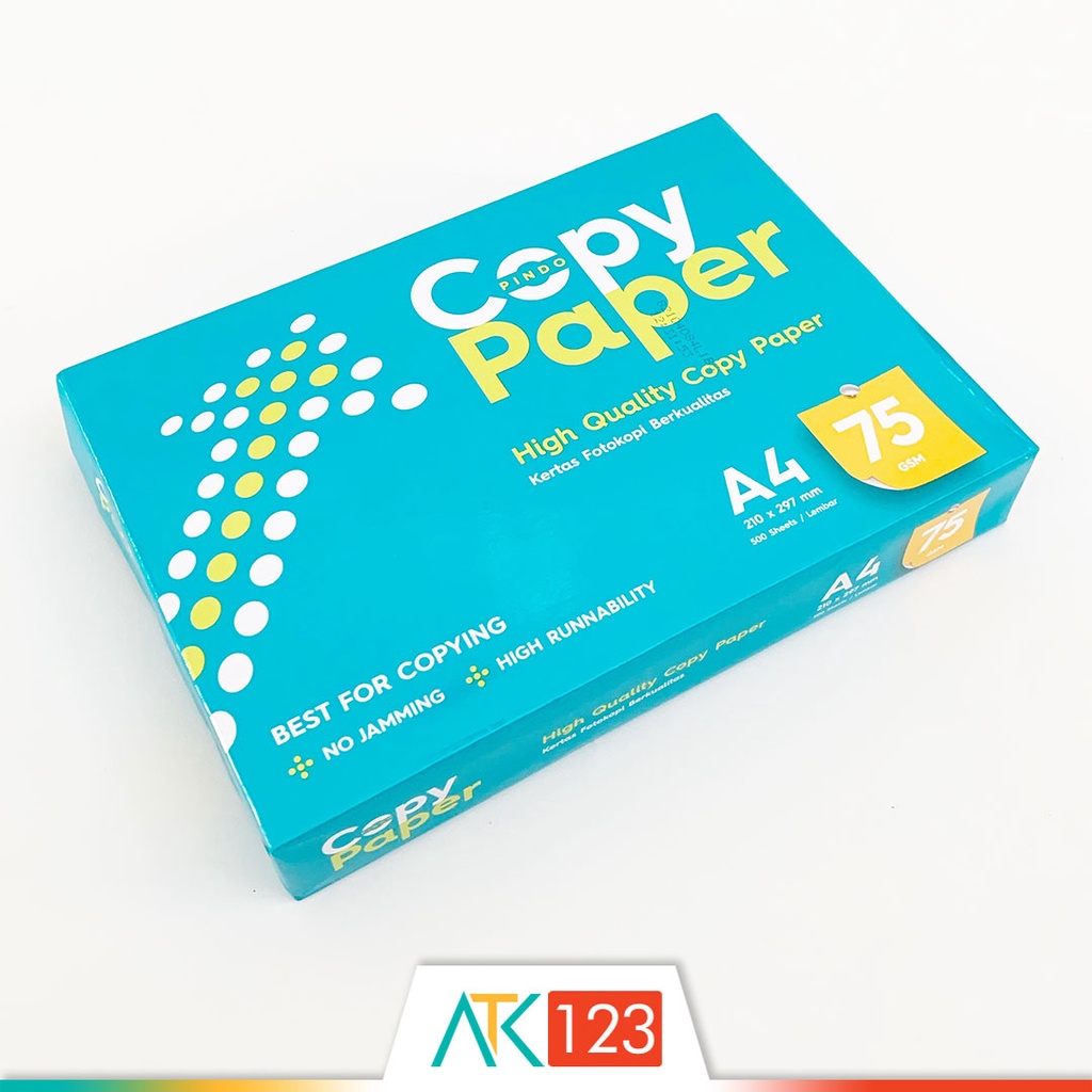 Jual Kertas HVS A4 75 Gsm - Copy Paper Indonesia|Shopee Indonesia