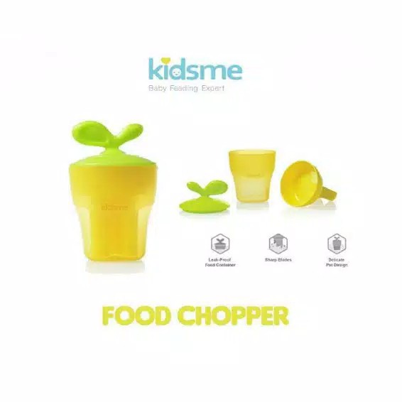 Kidsme 160313 Food Chopper (tanpa perlu listrik)