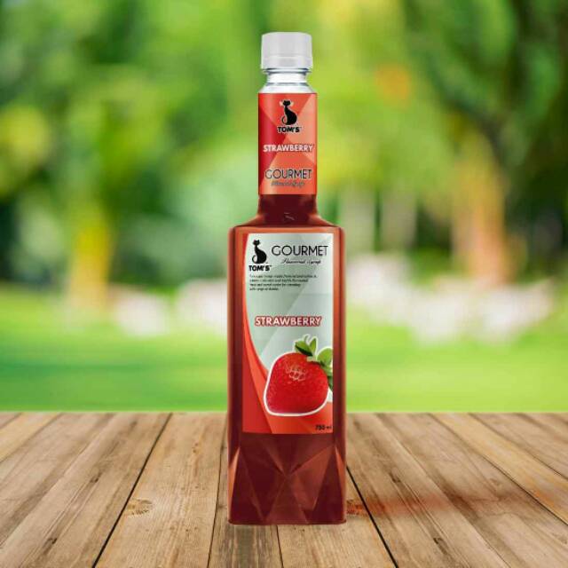 

TOM'S Gourmet Syrup 750ml - Strawberry