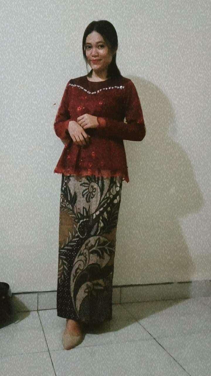 Baju Batik Couple | Baju Couple Kebaya Brokat | Baju Kondangan | Sarimbit | Baju Tunangan