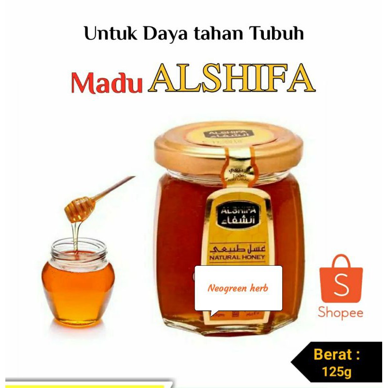 

MADU AL SHIFA 125 GRAM membantu daya tahan tubuh.