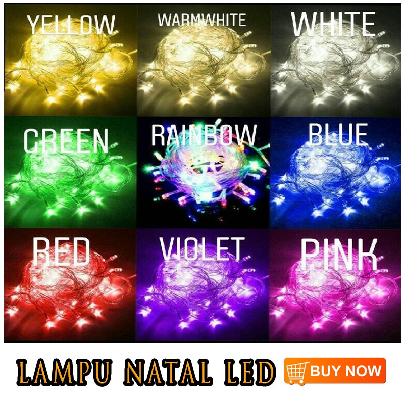 Lampu Tumblr Lampu Natal Led Twinkle Light ASLI 8Meter 70LED