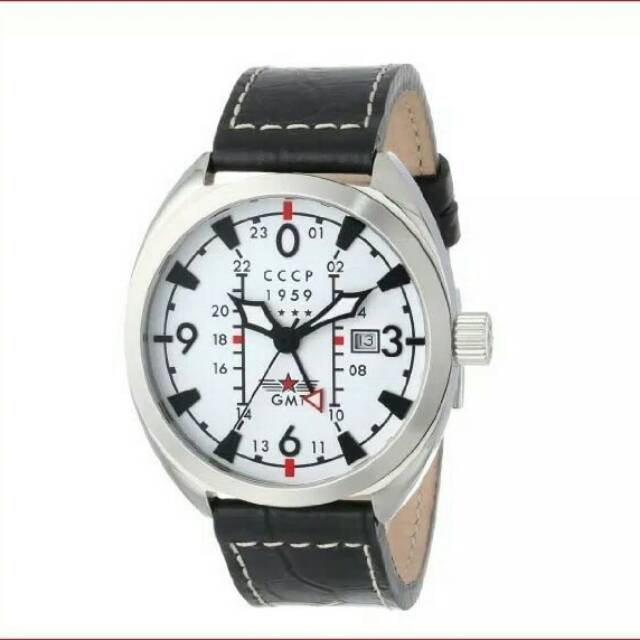 Jam tangan rusia CCCP Men's CP-7013-02 Aviator YAK-15