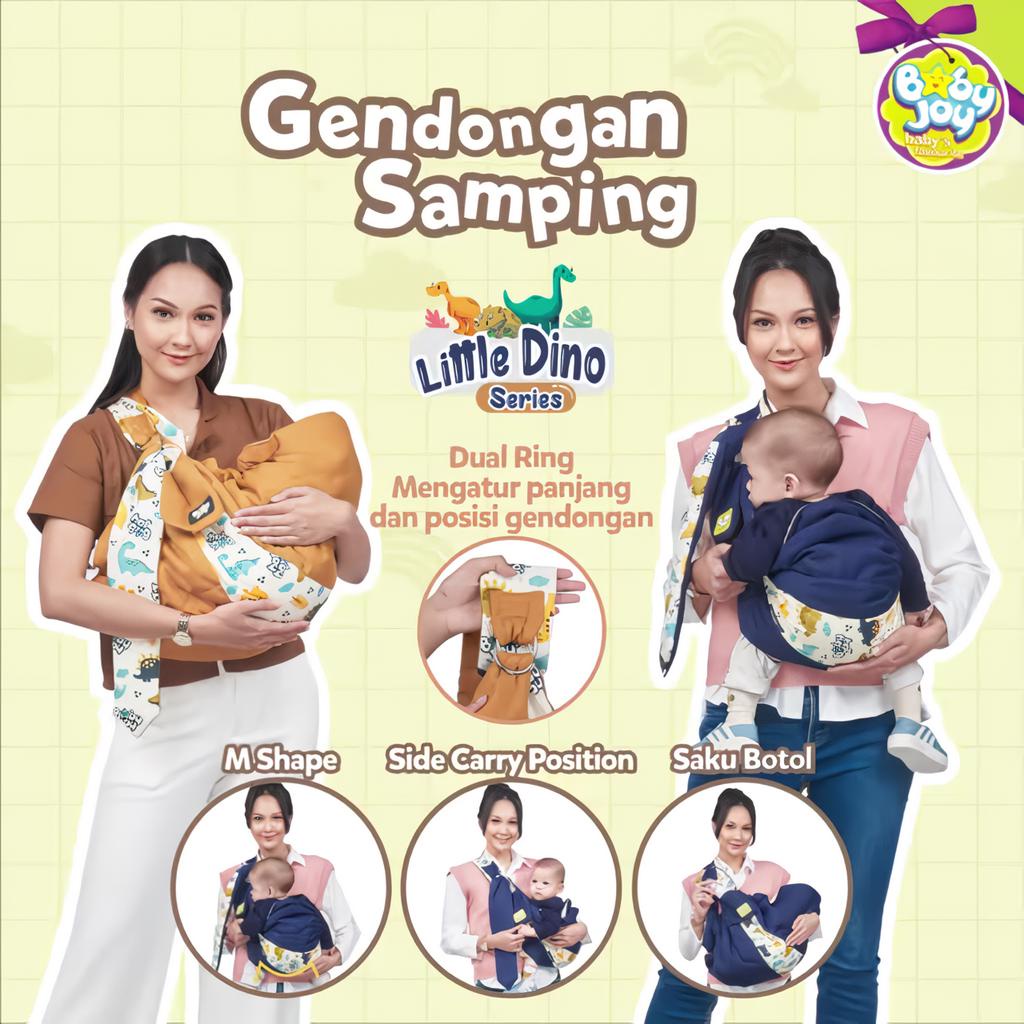 Gendongan Samping Baby Joy Little Dino Series - BJG2020