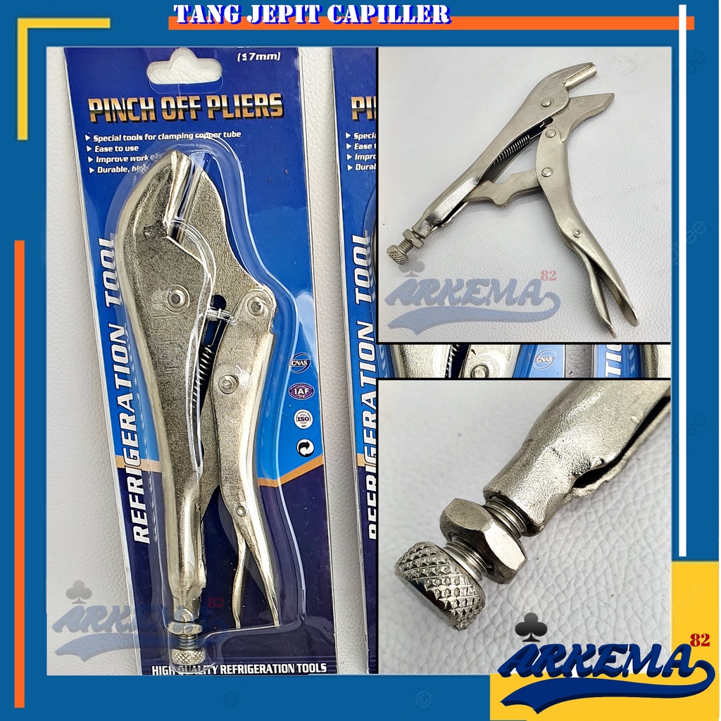 TANG JEPIT KAPILER | PINCH OFF PLIER CT201 | TANG PRESS KAPILER | TANG KLEM PIPA CAPILER