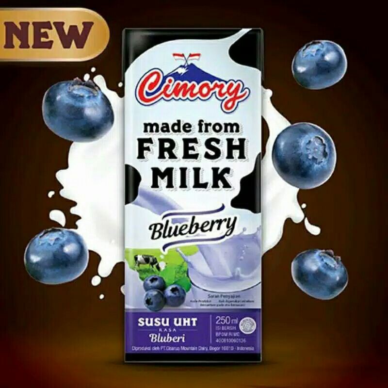 

Cimory Susu Uht 250ml Rasa Blueberry/kotak