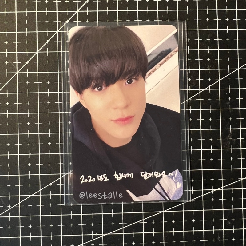 pc photocard jeno nct dream wfm winter fanmeet hoodie