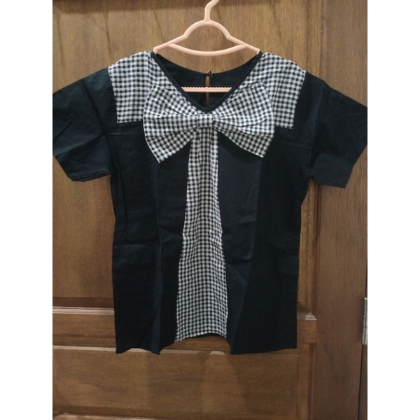 Preloved Atasan pita kotak