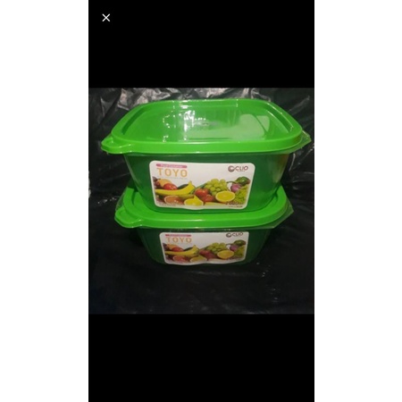 Toples clio toyo 2000ml / Box kotak makanan / toples multifungsi