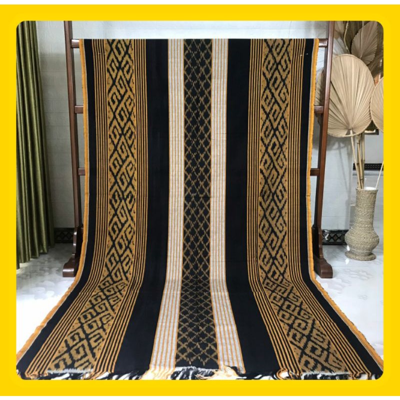 Kain Batik Tenun Blanket Terbaru Warna Coklat Kalem Motif Simpel Limited Kain Etnik Tradisional Tros