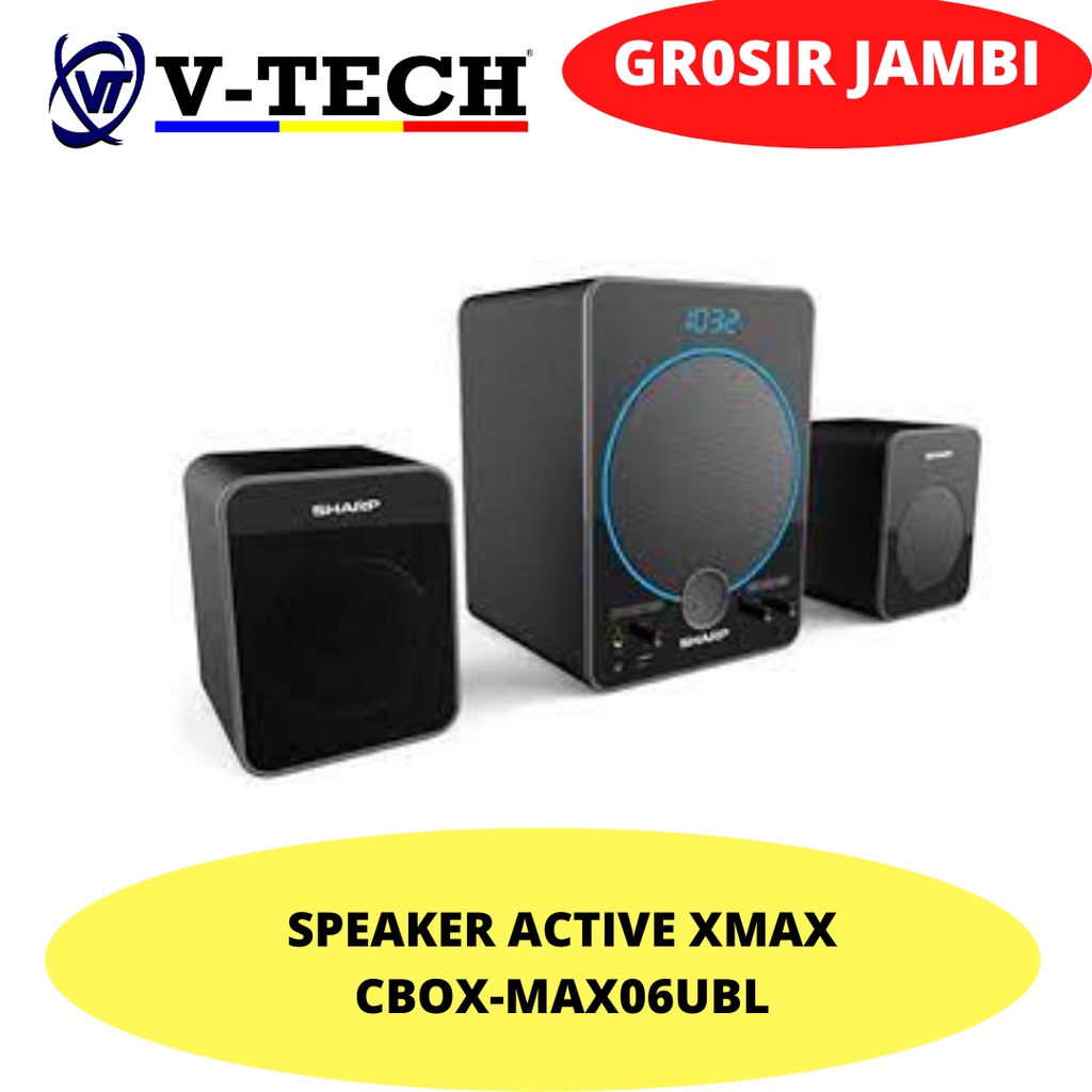 SPEAKER SHARP ACTIVE XMAX CBOX-MAX06UBL