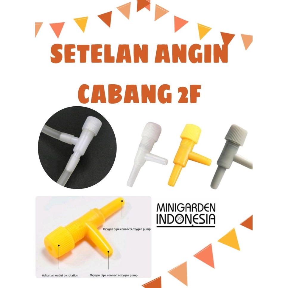 SETELAN ANGIN 1 WAY KERAN AERATOR 1 CABANG KRAN AERASI