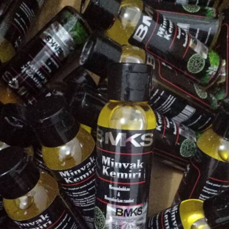 ☀️ YAMSHOP88 ☀️ Minyak Kemiri BMKS Ori / Penyubur Penebal Penghitam Penumbuh Pelebat Rambut Makassar