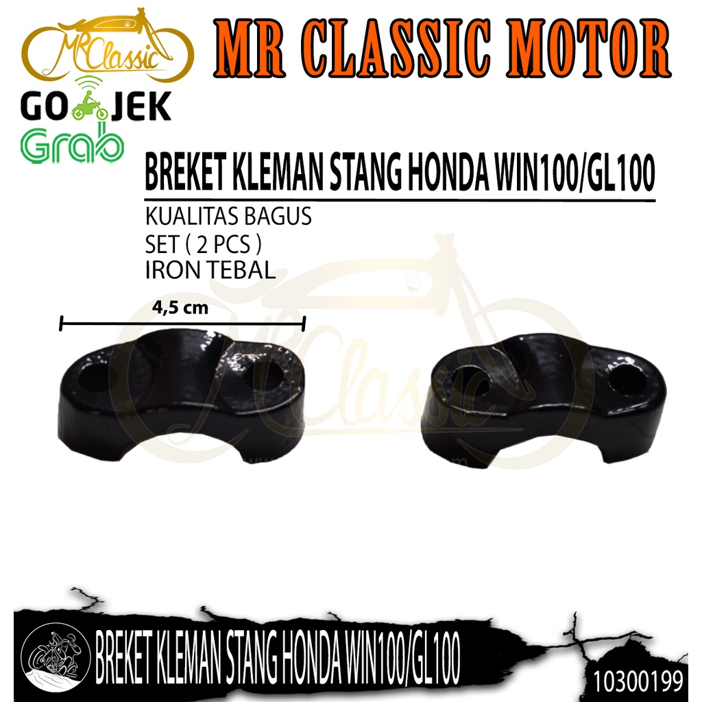 Breket Kleman Stang Honda Win100 GL100