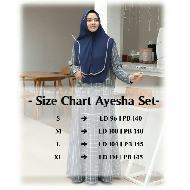 Ayesha set By Azzahra Premium