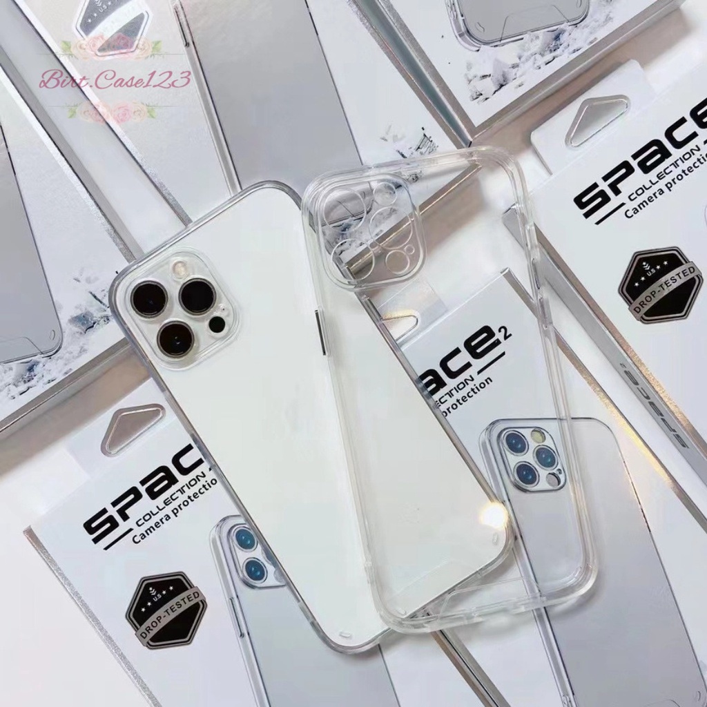 Case Space Military Drop Premium Acrilyc 1Phone 7 7+ 8 8+ X XR XS MAX 11 12 13 14 PRO MAX BC6318
