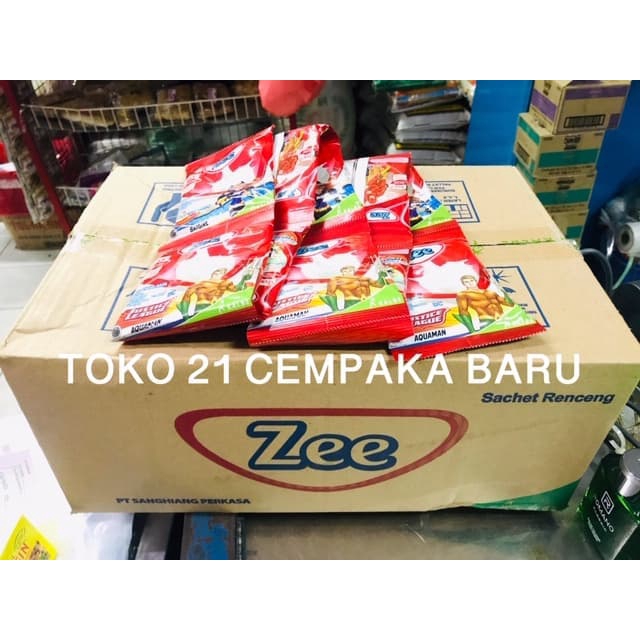 

Susu ZEE Rasa Vanilla Twist Milk 1 KARTON isi 12 RENCENG | Zee Vanila