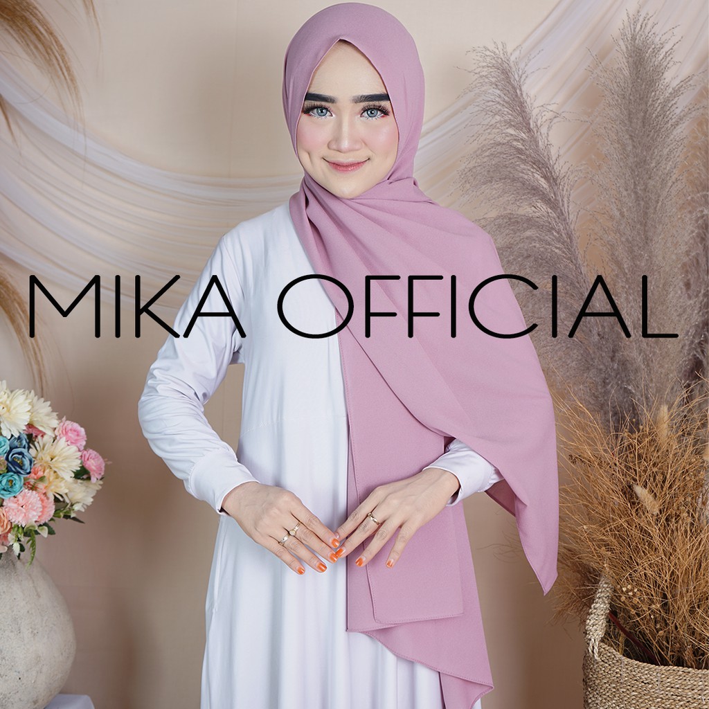 PASHMINA DIAMOND ||  PASHMINA INSTAN JILBAB INSTAN PASHMINA NON TALI/TANPA TALI  POLOS DIAMOND PREMIUM QUALITY-PURPLE