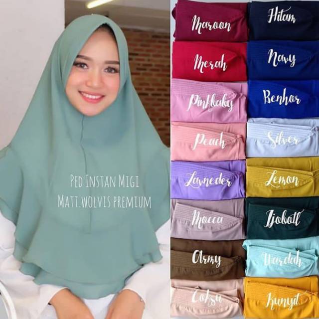 PED INSTAN MIGI - HIJAB TERLARIS