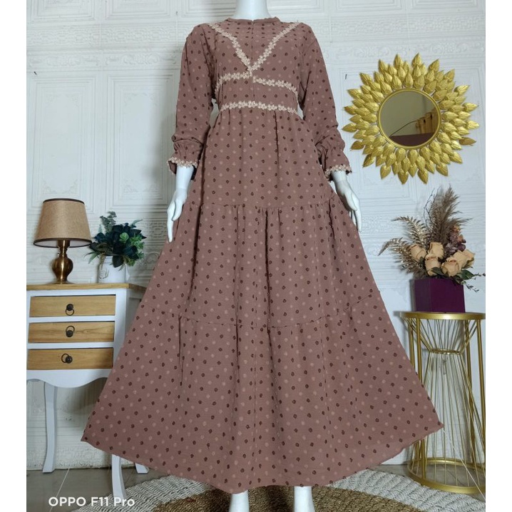 [COD]  gamis uragiri cringkle GAMIS BEST SELLER