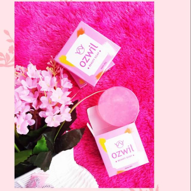 Sabun jerawat sabun wajah sabun glowing sabun ozwil beauty soap