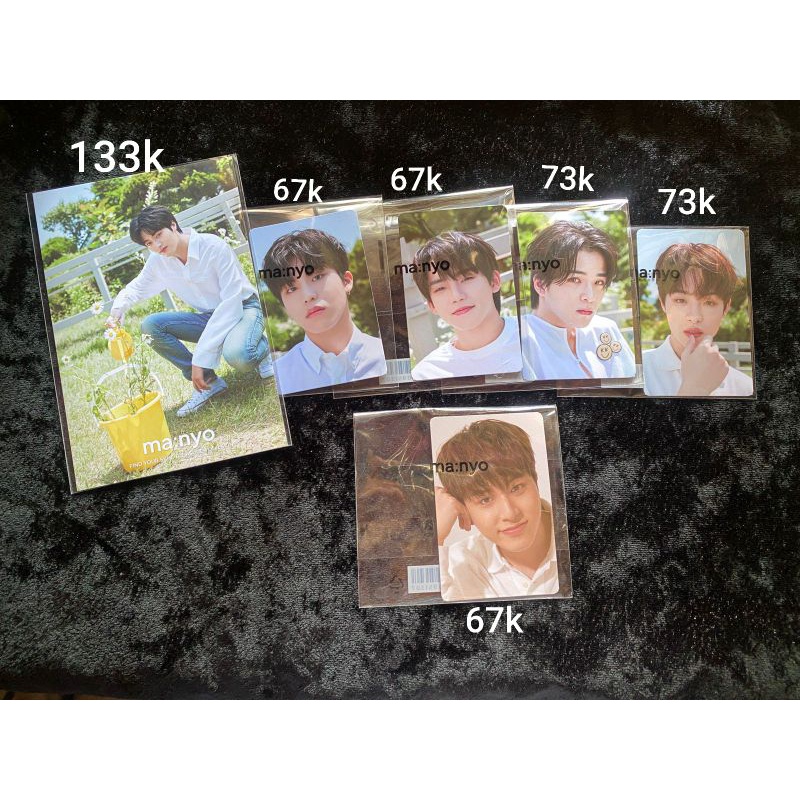 PC OFFICIAL TREASURE Manyo event 4 & event 3 (postcard/photocard official manyo treasure)