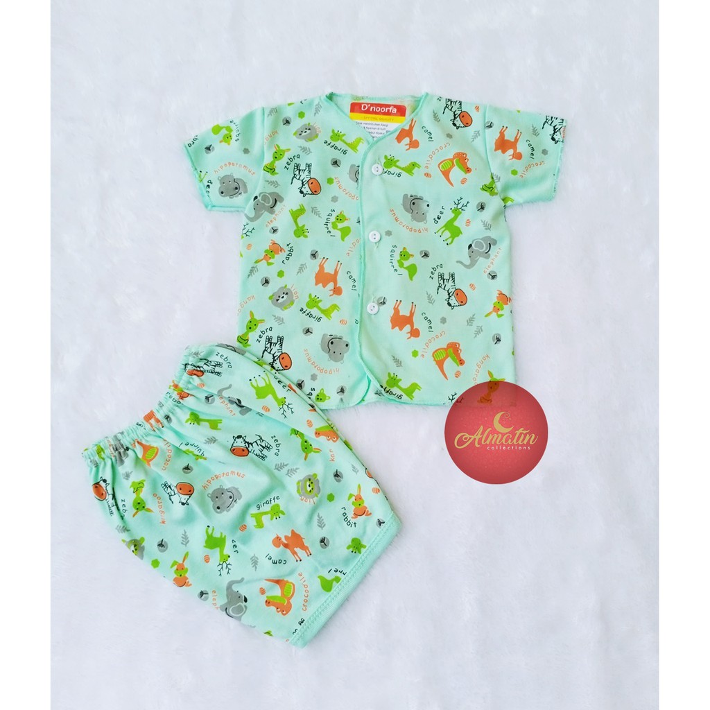 3 STEl BAJU BAYI LENGAN PENDEK/ SETELAN BAYI