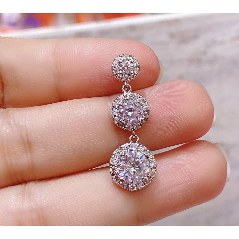 Liontin Xuping Permata 3 baris