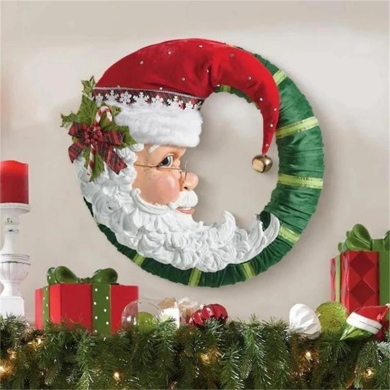 [Christmas Tree Rotating Sculpture Train Decor Pastes] [Window Paste Stickers] [Christmas Decorations Winter Home Decoration New]