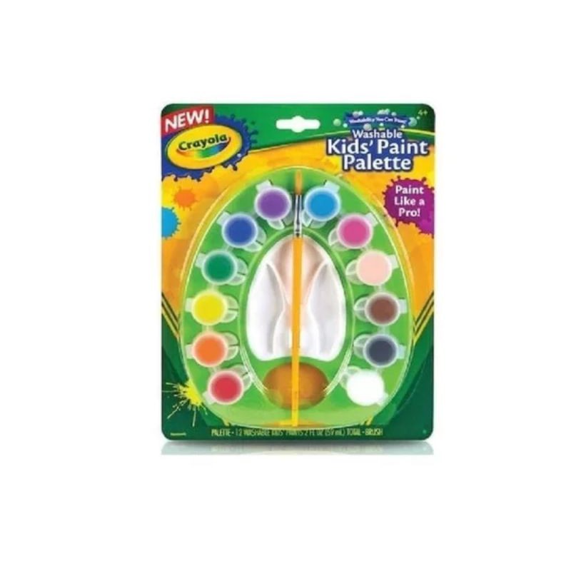 

Crayola Washable Kids Paint Palette 12 Color