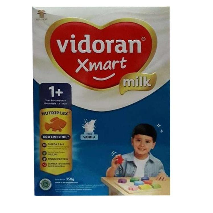 

[PRODUK SHJJ9] Vidoran Xmart Milk 1+ 1 Plus Rasa Vanila dan Soya Rasa Madu 350 gr ACS