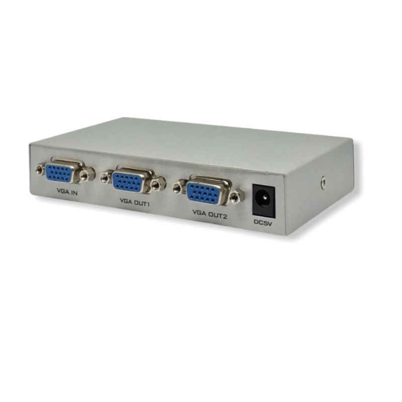 NYK VGA SPLITTER 2 PORT 1 IN 2 OUT PORT BAGUS MURAH [VGA 2PORT SPLITER]