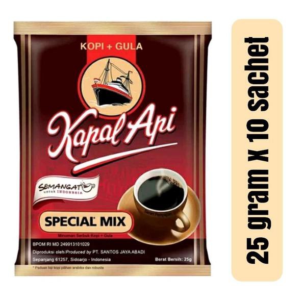 

88M Kapal Api Special Mix 24gr x 10 ✸¿ (Stok Banyak)