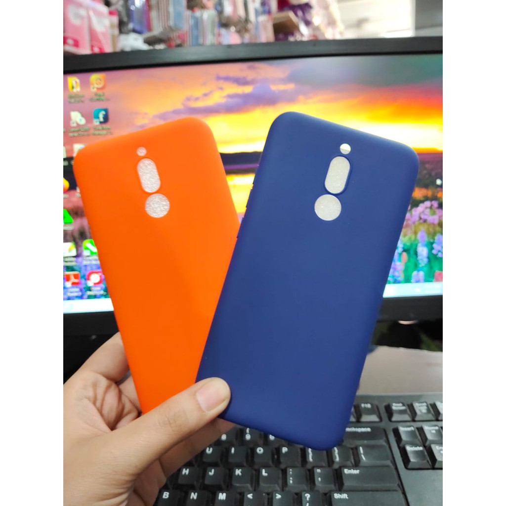 TPU MACARON Redmi 8 6.22 Inchi Softcase Silicon Candy Anti Noda No Logo Full Cover