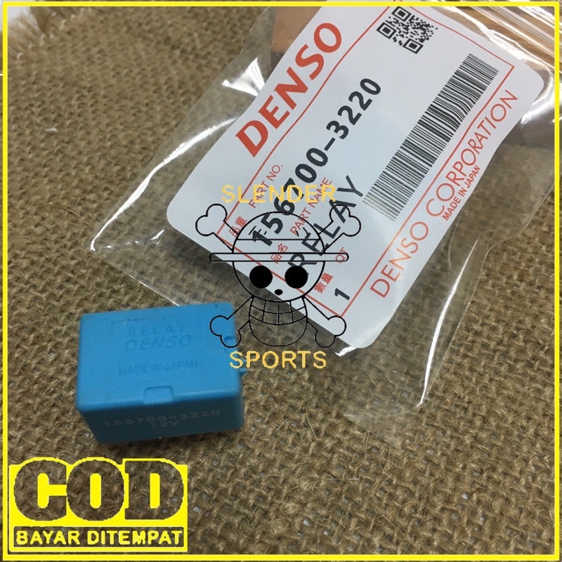 RELAY DENSO 12V KAKI 4 - RELAY DENSO 12V K4